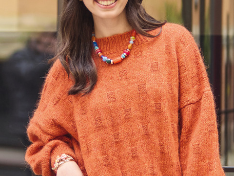 Pullover mit Karomuster