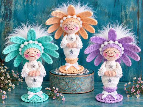 BlumenFeen – Amigurumi Häkelanleitung PDF