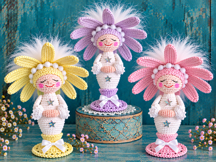 BlumenFeen – Amigurumi Häkelanleitung PDF