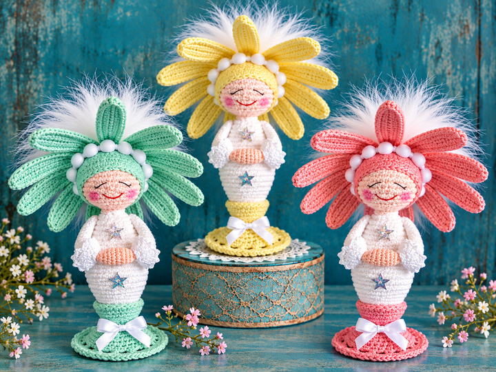 BlumenFeen – Amigurumi Häkelanleitung PDF