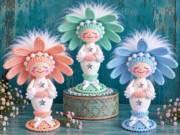 BlumenFeen – Amigurumi Häkelanleitung PDF