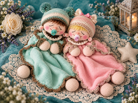 KuschelBabys – Häkelanleitung PDF