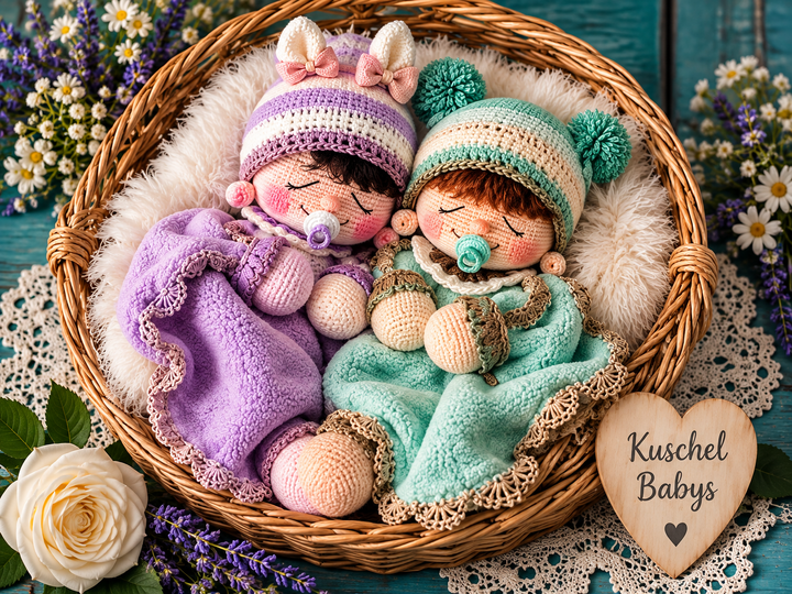 KuschelBabys – Häkelanleitung PDF