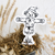 Stickdatei Vogelscheuche Herbst Redwork Konturstich mit ITH Stabstickdatei