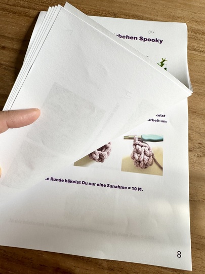 Anleitung Häkelkörbchen Spooky der freundliche Geist