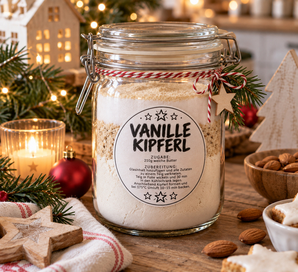 Weihnachts Etiketten für Geschenke im Glas | 15 Geschenkanhänger PDF
