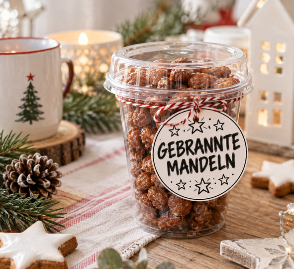Weihnachts Etiketten für Geschenke im Glas | 15 Geschenkanhänger PDF