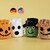 Halloween Geschenksäckchen 4er Set – Geist, Hexe, Kürbis & Strohmann