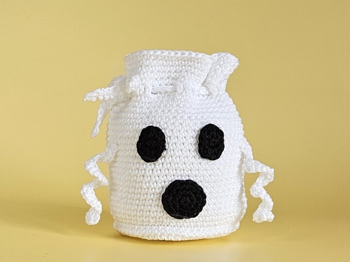 Halloween Geschenksäckchen 4er Set – Geist, Hexe, Kürbis & Strohmann