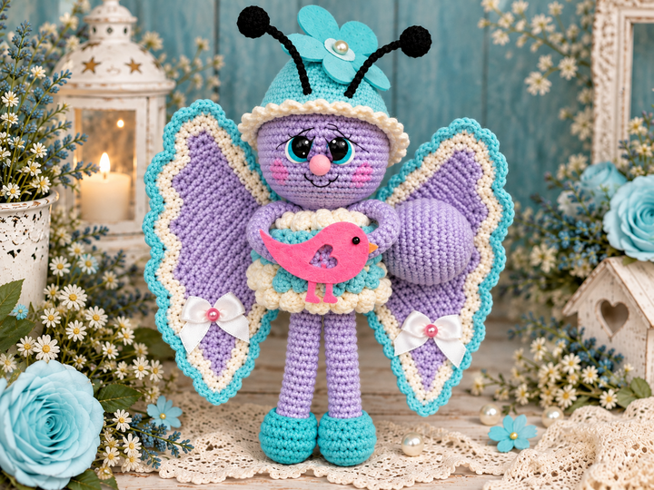 Little Butterfly – Amigurumi Crochet Pattern PDF