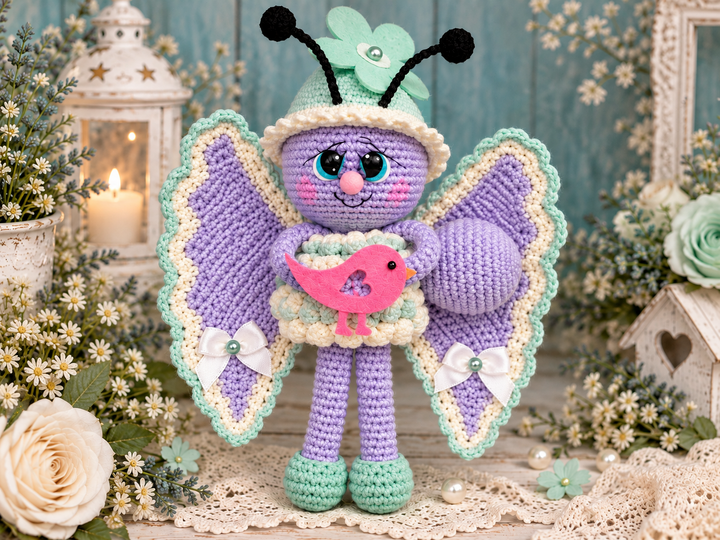 Little Butterfly – Amigurumi Crochet Pattern PDF