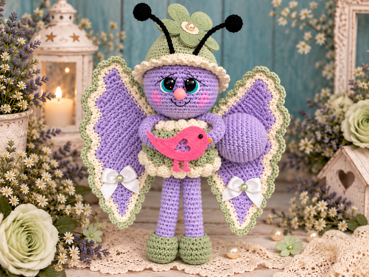 Little Butterfly – Amigurumi Crochet Pattern PDF