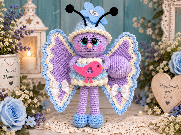 Little Butterfly – Amigurumi Crochet Pattern PDF