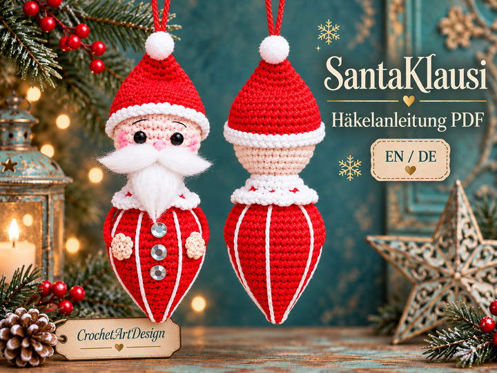 SantaKlausi – Häkelanleitung PDF