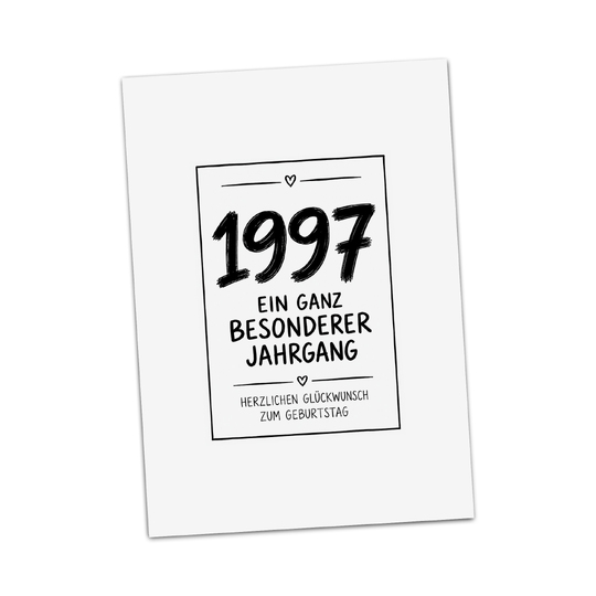 Weinetiketten Geburtstag 90er Jahre | Jahrgang 1990–1999
