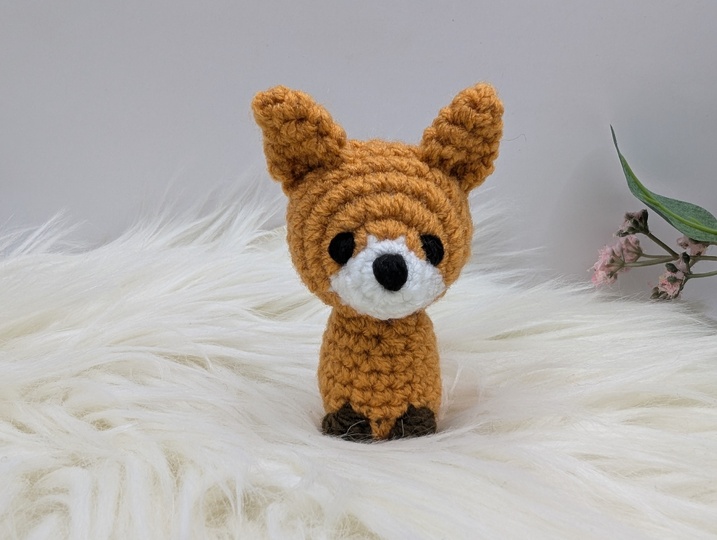 Mini-Fox Crochet Pattern by NiggyArts