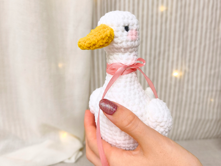 Häkelanleitung Gans "Trudi"