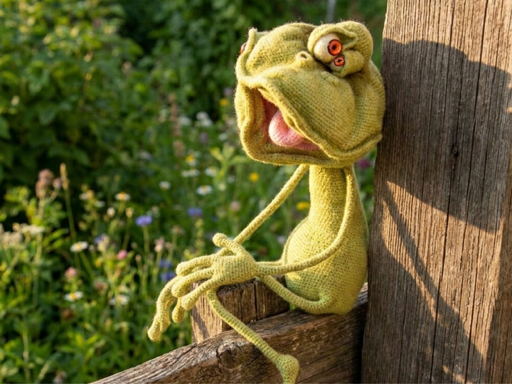 155DE Häkelanleitung Frosch Lucy Amigurumi - Deko Figur PDF Pertseva CP