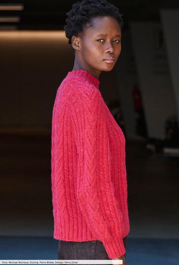 Raglanpulli im Mustermix
