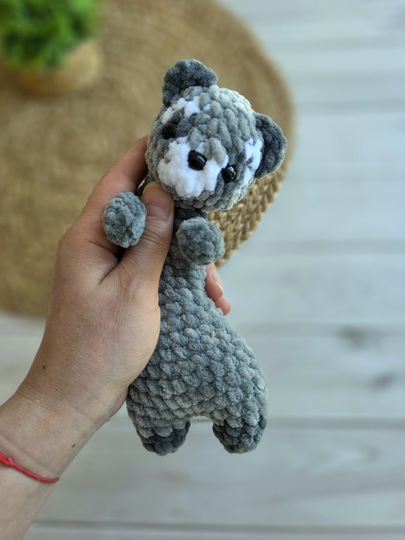 Crochet Pattern Fips the Ferret – No-Sew Amigurumi Plush Toy