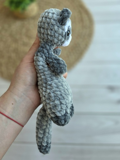 Crochet Pattern Fips the Ferret – No-Sew Amigurumi Plush Toy