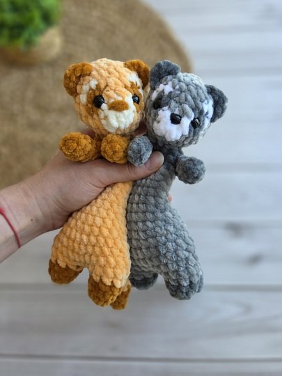 Häkelanleitung Fips das Frettchen – ohne Nähen | Amigurumi Kuscheltier