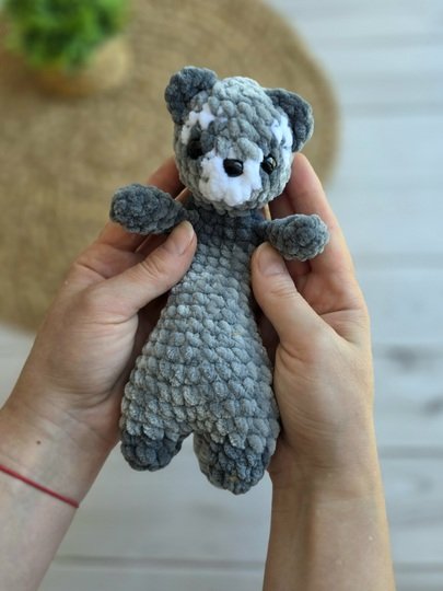Häkelanleitung Fips das Frettchen – ohne Nähen | Amigurumi Kuscheltier