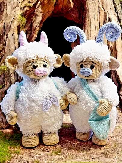 Häkelanleitung / Amigurumi / Babbeldu & Babbeldi