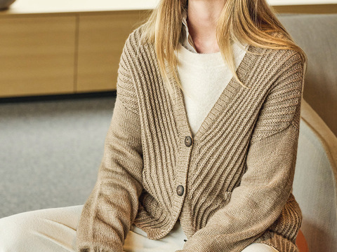 Cardigan mit Taschen