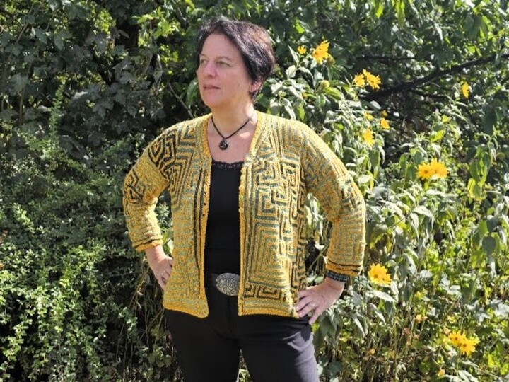 Karlos No. 11 3/4-Sleeve Cardigan