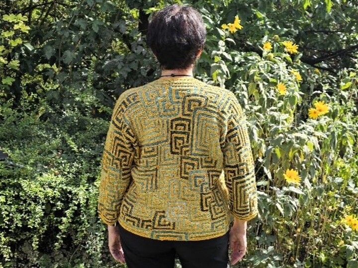 Karlos No. 11 3/4-Sleeve Cardigan