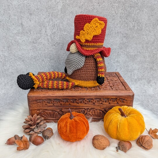 HERBST-WICHTEL – Häkelanleitung Gnom