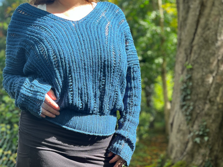 Crochet Pattern Shirt "Nebula"