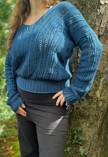 Crochet Pattern Shirt "Nebula"