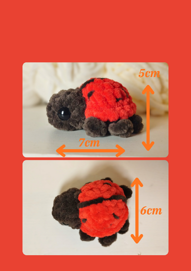 Häkelanleitung Marienkäfer klein PDF Tutorial