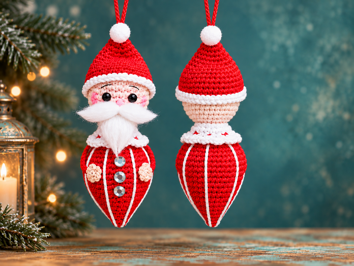 2er-Set Santa Klausi & SternenMond – Häkel-PDF