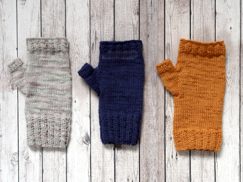 Six Twenty Six – Strickanleitung Mittens | fingerlose Handschuhe