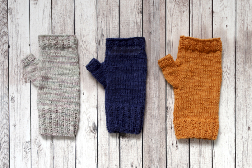 Six Twenty Six – Strickanleitung Mittens | fingerlose Handschuhe