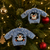 Strickanleitung Christbaumschmuck Weihnachtspulllover Pinguin