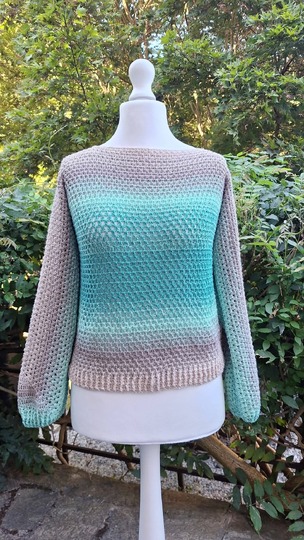 Häkelanleitung 1-Bobbel-Pullover Rookie