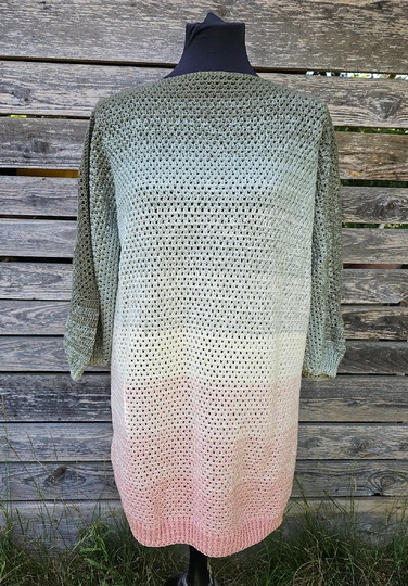 Häkelanleitung 1-Bobbel-Pullover Rookie
