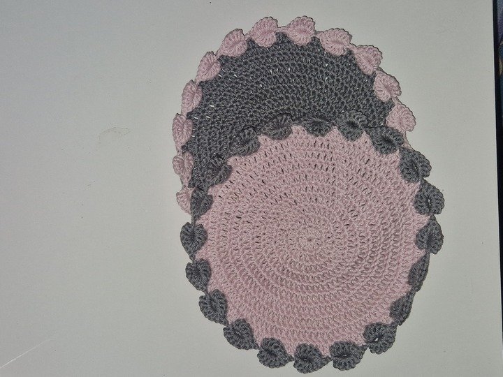 Topflappen mit Dekorand