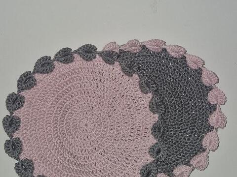 Topflappen mit Dekorand