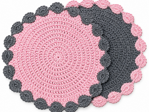 Topflappen mit Dekorand