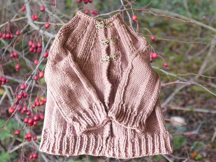 Strickanleitung für RVO-Damenjacke Ribon