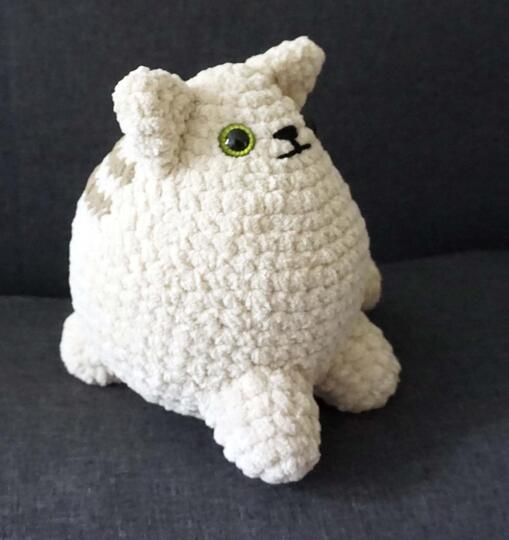 Häkelanleitung: Dicke Katze | Amigurumi (PDF, Anfängerfreundlich)