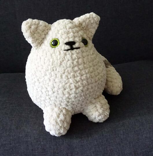 Häkelanleitung: Dicke Katze | Amigurumi (PDF, Anfängerfreundlich)