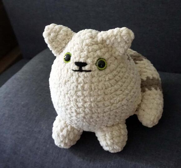 Häkelanleitung: Dicke Katze | Amigurumi (PDF, Anfängerfreundlich)