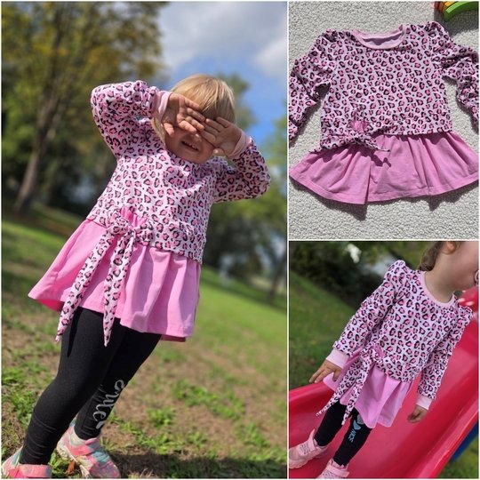 E-Book Schnittmuster JolieBow Kleid Gr.74-164