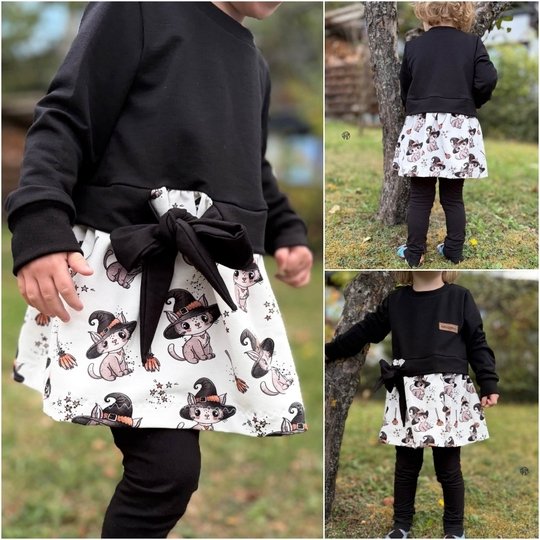 E-Book Schnittmuster JolieBow Kleid Gr.74-164